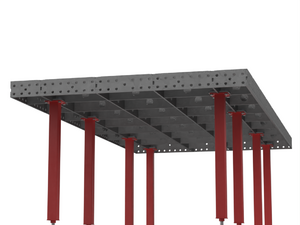 Сварочный стол Keepler-Stan 2950х600х100 8мм