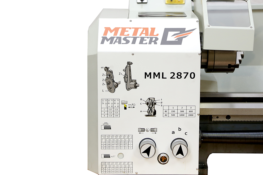 Настольный токарный станок Metal Master MML 2870