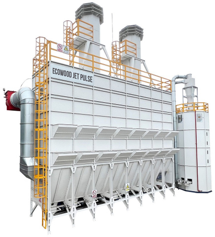 Фильтр рукавный с импульсной продувкой EcoWood Jet Pulse JP-75