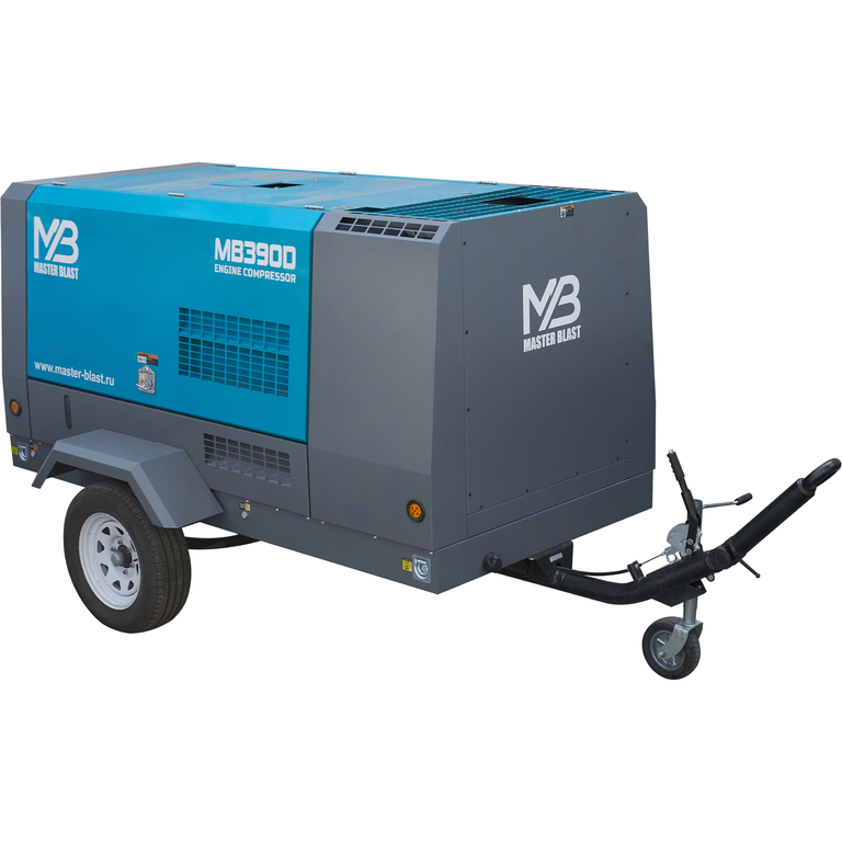 Master Blast MB-390D-10 винтовой дизельный компрессор