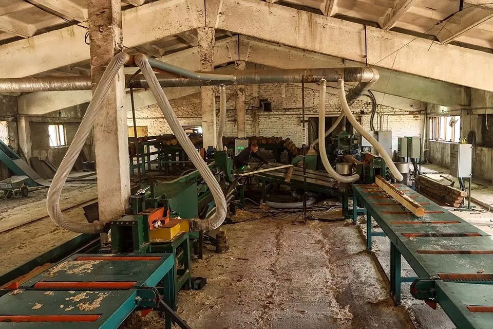 Линия производства паллетной доски Cronver 260-P