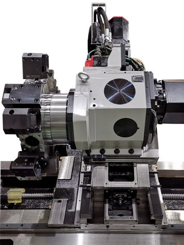 Токарный центр с осью Y и противошпинделем SKM NL 2500SY