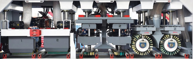 Рельефно-шлифовальный станок MOTIMAC FHDR 1300