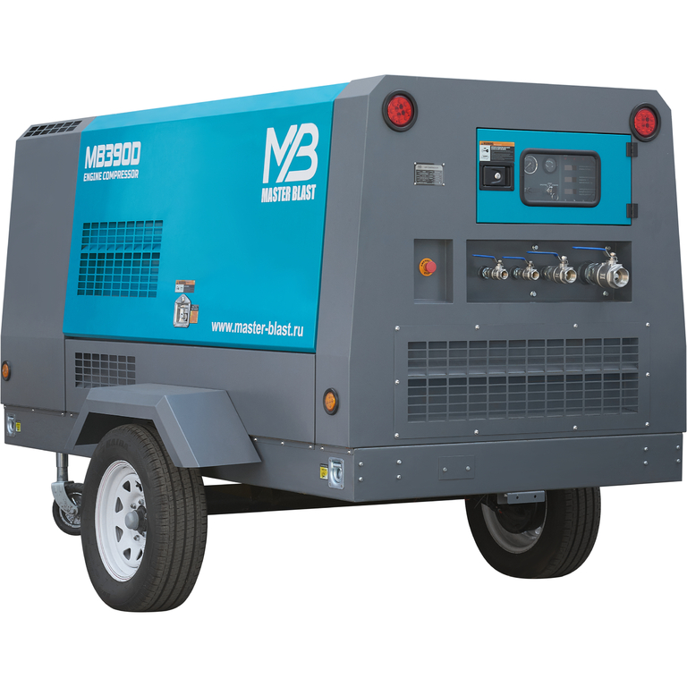 Master Blast MB-390D-10 винтовой дизельный компрессор