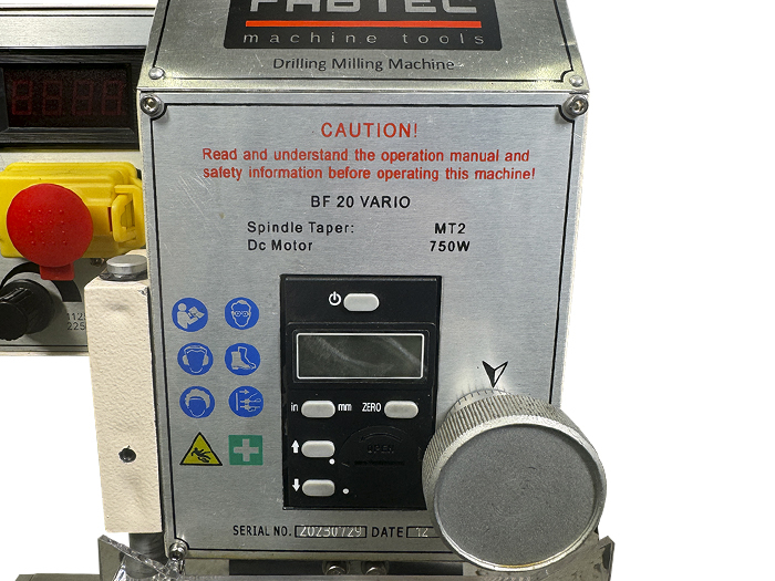 Настольный фрезерный станок BF 20 Vario