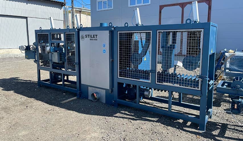 Брусующий станок проходного типа Стилет БСГ-450