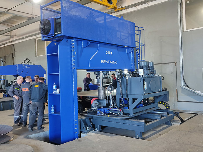 Пресс для фланжировки Bendmak BMBP 250xD