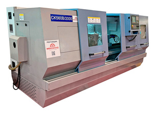 Токарный станок CK560/2000 с плоской станиной с ЧПУ Siemens 808D