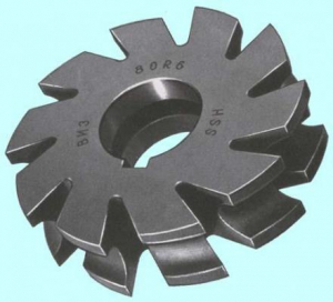 Фреза Вогнутая  80х 6х27 R6,0 Р6М5 Z=10  тип2