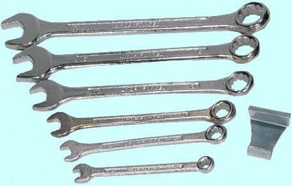 Набор ключей Комбинир. из  6-ти шт. (рожк. и накид.) (6,8,10,11,14,17мм)"СИТОМО" в сумке