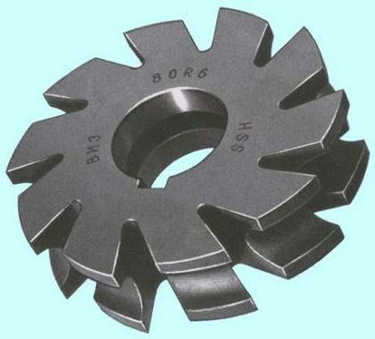 Фреза Вогнутая  80х14х27 R4,0 Р12 Z=10  тип2