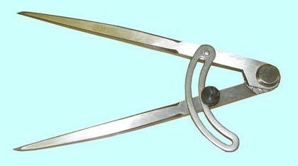 Циркуль разметочный с дугой  250мм для прямой разметки "CNIC" (3638)