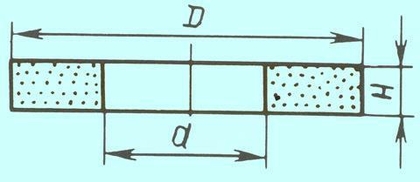 Круг ПП 300х 20х 76 64С 25 СМ1  (GC F60 K) (ВАЗ)