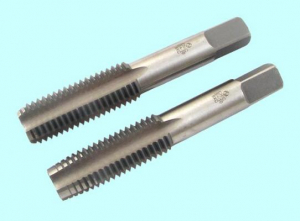 Метчик   № 3 UNC 60° 9ХС дюймовый, ручной, комплект из 2-х шт. (48 ниток/дюйм) DIN351 "CNIC"