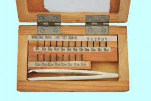 Наборы концевых мер длины №10, кл.точн.3 (20 мер от 0,1 до 0,29мм)