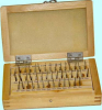 Наборы концевых мер длины №11, кл.точн.1 (43 меры от 0,3 до 0,9мм)