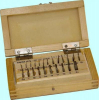 Наборы концевых мер длины №20, кл.точн.1 (23 меры от 0,12 до 3,5мм) г.в. 1989
