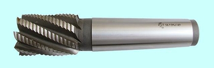 Фреза Концевая d50,0х 75х233 к/х  Р6АМ5  Z=8 КМ5 обдирочная со стружколомом "CNIC"