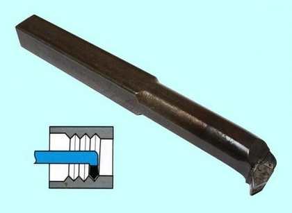 Резец Резьбовой  32х32х300 Т15К6 для внутренней резьбы левый DIN 283-60 "CNIC"