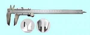 Штангенциркуль 0 - 200 ШЦТ-I (0,02) с твердосплавными губками, нерж. сталь, с глубиномером "CNIC" (141-125S)