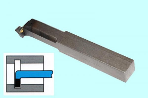 Резец Канавочный внутренний 40х40х315 Т15К6 а=10мм; m=12мм DIN 263 "CNIC"