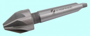 Зенковка d20,0х 28х120 конус  60° Р6М5К5 к/х Z=6 КМ2 DIN334B "CNIC"