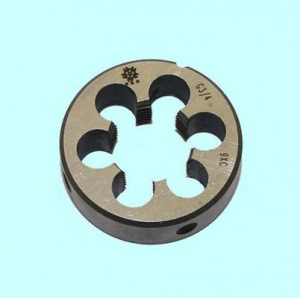 Плашка Трубная цилиндрическая   G   1/4", 19 ниток/дюйм, dнар.38мм "TLX"