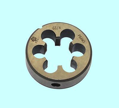 Плашка Трубная цилиндрическая   G   1/4", 19 ниток/дюйм, dнар.38мм Р6АМ5 "TLX"