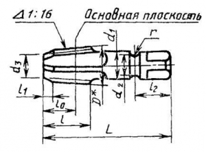 Метчик К 2"(NPT) Р12 конический дюймовый м/р. (11.5 ниток/дюйм)