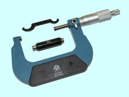 Микрометр Гладкий МК- 75   50- 75 мм (0,01) кл.т.1 тв.сплав "TLX" (400-115)