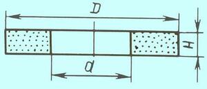 Круг ПП 350х 40х203 64С 40 СМ1