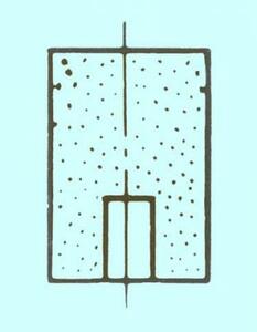 Головка абразивная 32х32х6х18 ГЦ 25А 40 С1 без хвостовика