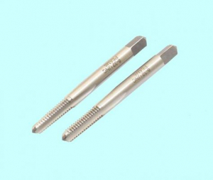 Метчик    № 1 UNC 60° Р6АМ5 дюймовый, м/р., комплект из 2-х шт. (64 ниток/дюйм) DIN351 "CNIC"