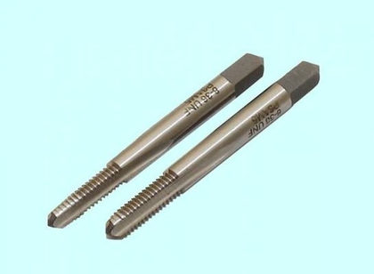 Метчик    № 1 UNF 60° Р6АМ5 дюймовый, м/р., комплект из 2-х шт. (72 ниток/дюйм) DIN351 "CNIC"