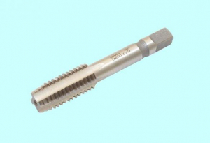 Метчик   3/8" UNC 60° Р6АМ5 дюймовый, м/р., (16 ниток/дюйм) для глух. отв. DIN351 "CNIC"