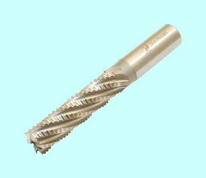 Фреза Концевая d28,0х 90х166 ц/х Р6АМ5 Z=6 обдирочная со стружколомом "CNIC" dхв-25мм