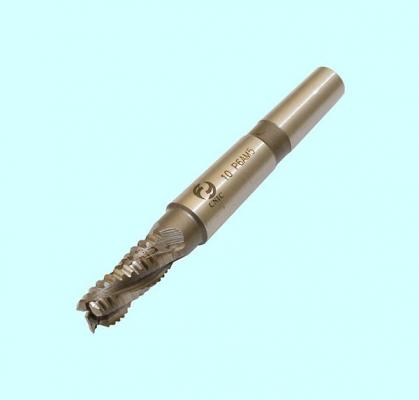 Фреза Концевая d10,0х 22х 92 к/х Р6АМ5  Z=4 КМ1 DIN845-B обдирочная со стружколомом "CNIC"