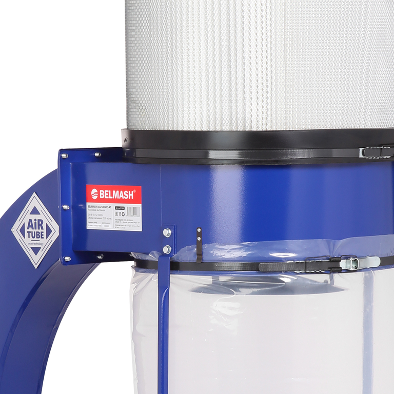 Вытяжная установка (стружкоотсос) BELMASH DC2500MC-AT/400 (1.5 кВт, 400 В) (D141A)