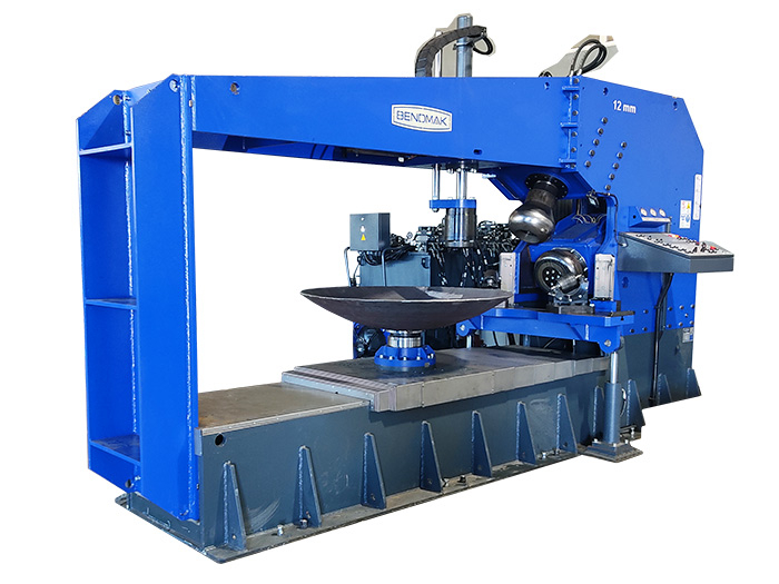 Кромкогибочная машина для отбортовки кромки днищ BFM20xD