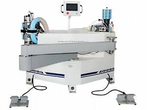 Кромкооблицовочный станок 670 для криволинейных деталей 2 в 1 (оклейка и фрезеровка), EVA и PUR