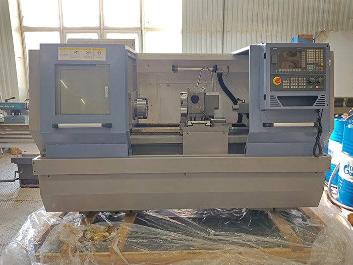 Токарный станок CK6136/750 с плоской станиной с ЧПУ Siemens 808D