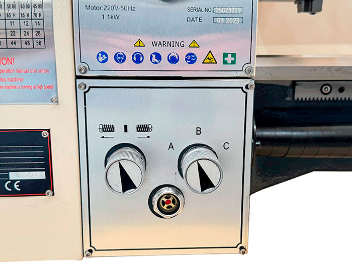 Токарный станок FML 250х550 V с плавной регулировкой скорости