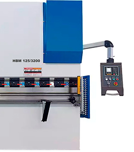 Листогибочный гидравлический пресс MetalTec HBM 160/3200M (E22, инвертор заднего упора)