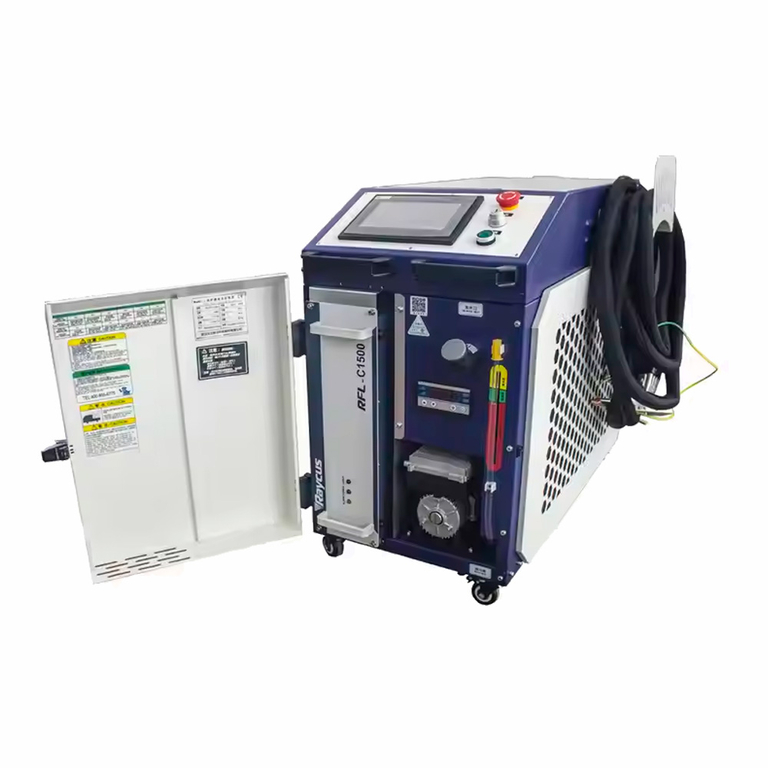 Волоконно-лазерный сварочный аппарат MFKY-W-HW1500-C 1.5кВт JPT с механизмом подачи проволоки