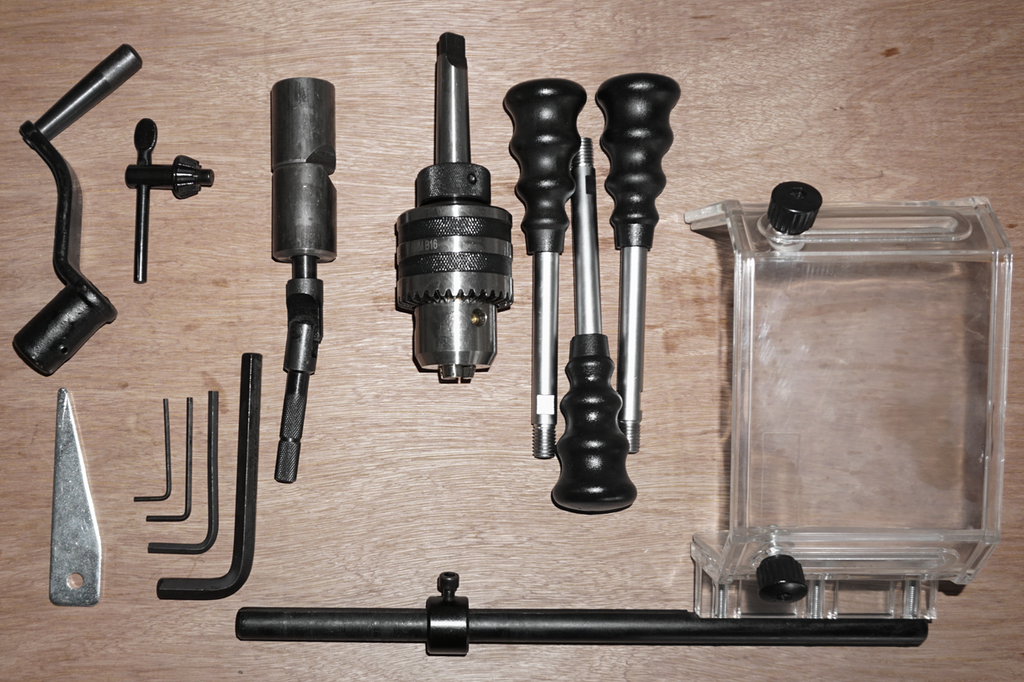 Настольный сверлильно-резьбонарезной станок Jet IDTP-16 (50000985T)