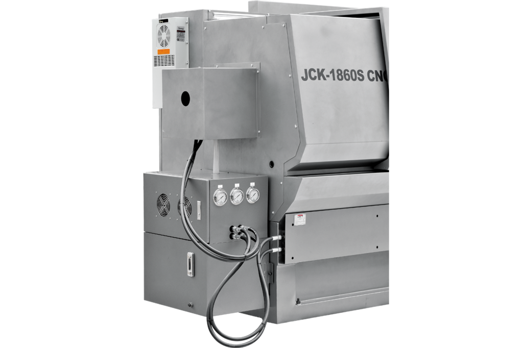 Токарный станок с ЧПУ JET JCK-1640F CNC (Fanuc, гидр. патрон, 6-ти поз. рев. голова)