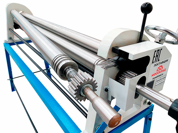 Ручные трехвалковые вальцы W01-0.8x1300 (MSR 1308)