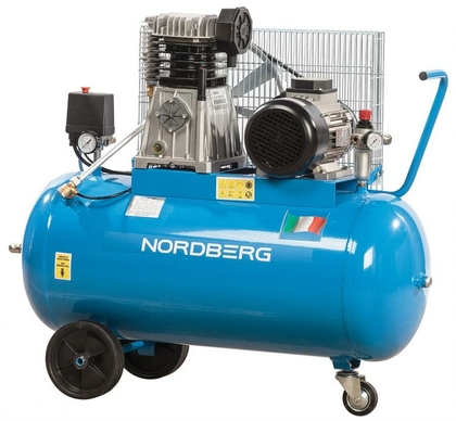 Компрессор поршневой с ременным приводом Nordberg NC100/480