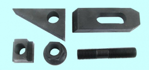 Набор клиновых ступенчатых прижимов из  5-ти предметов, паз 17,7мм М16х2,0 L100мм (YT-6005) "CNIC"