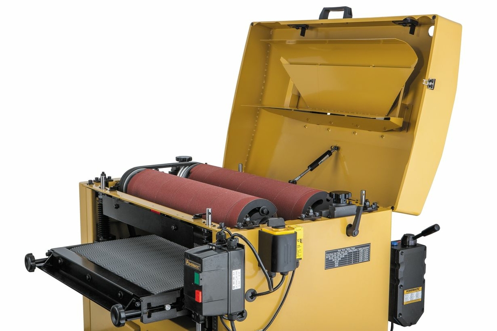 Двухбарабанный шлифовально-калибровальный станок Jet Powermatic DDS-225 (1791290-RU)